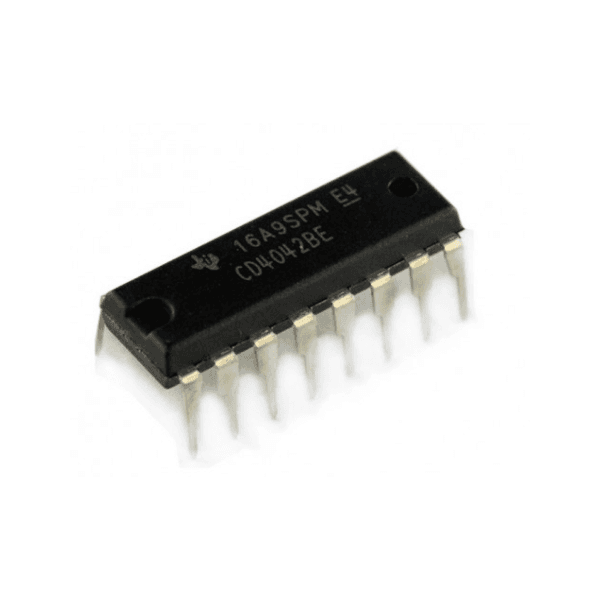 Circuito integrado CD4042 Quad Clocked D Latch