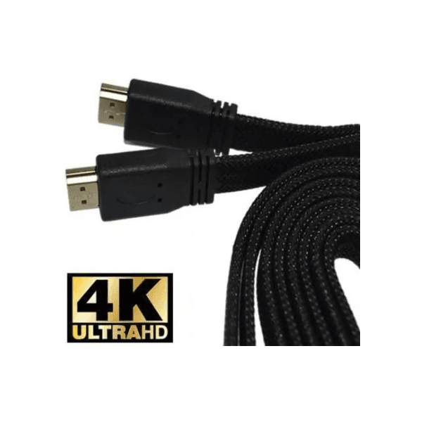 Cabo HDMI 5M 4K 2.0 3D ULTRA HD Tipo FLAT