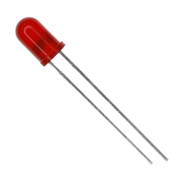 LED Difuso 5mm Vermelho