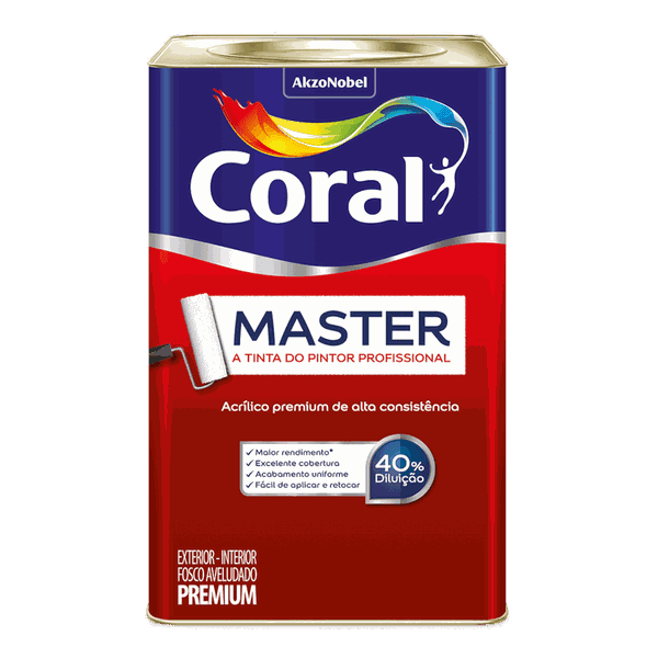 MASTER BRANCO 18L CORAL