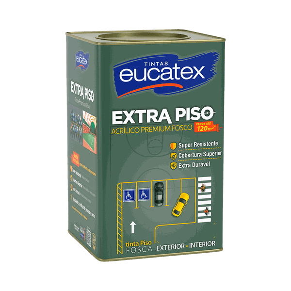 TINTA PISO EXTRA FOSCO 18L EUCATEX