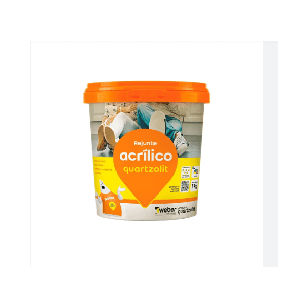 REJUNTE ACRILICO BRANCO 1KG QUARZOLIT