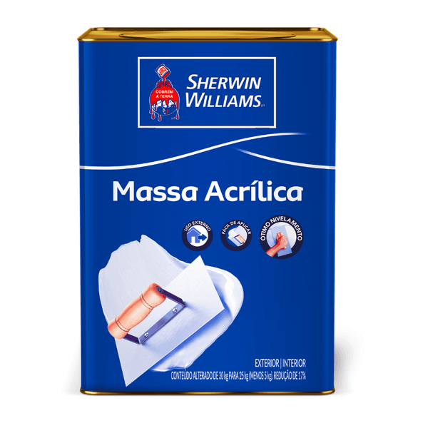 MASSA ACRILICA SHERWIN WILLIAMS 25KG