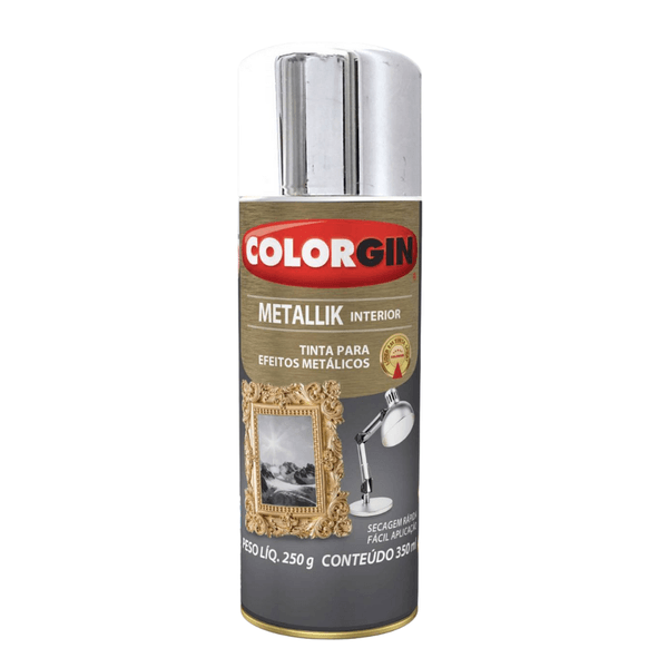 COLORGIN SPRAY METALLIK CROMADO