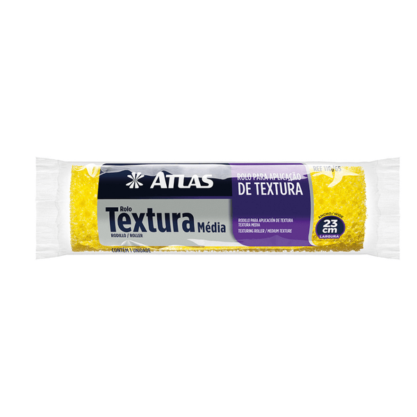 ROLO TEXTURA MEDIA ATLAS 23CM REF.110/65