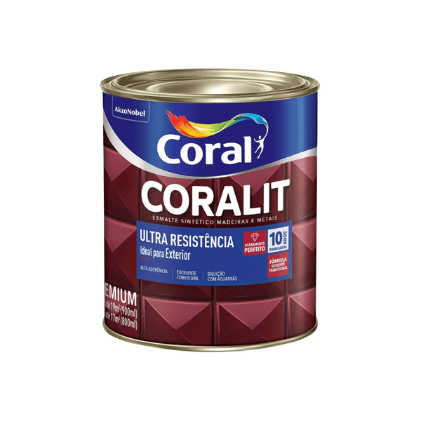 CORALIT ULTRA BRANCO ALTO BRILHO 0,9L