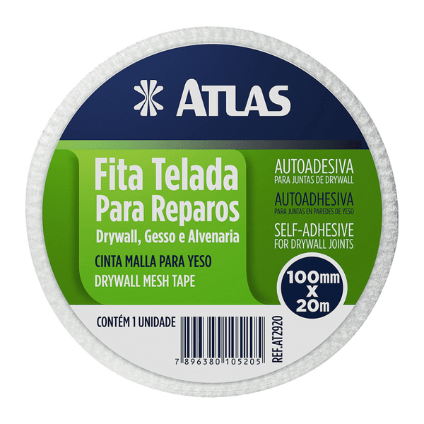 FITA TELADA REPAROS 10X20M ATLAS AT2920