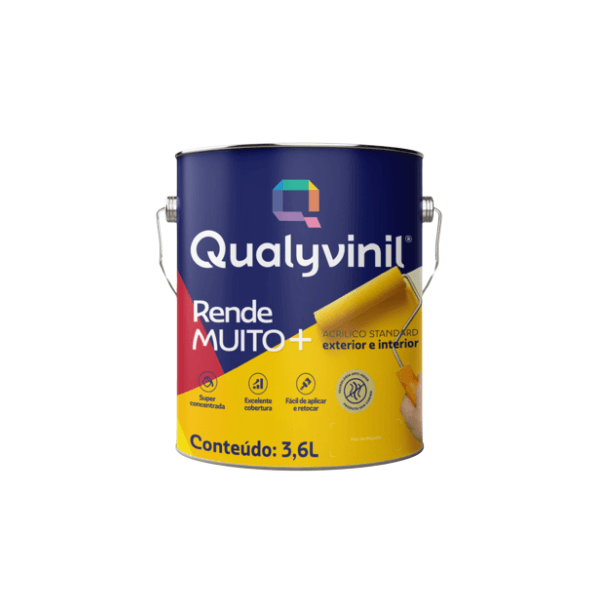 QUALYVINIL RENDE MUITO + BRANCO 3,6L