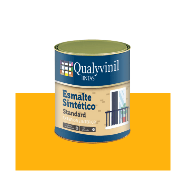 QUALYVINIL ESM BRIL STANDARD AMARELO 0,9L