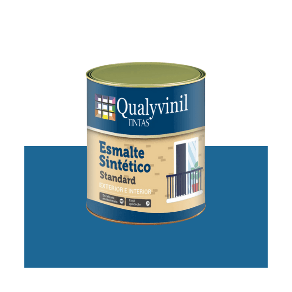QUALYVINIL ESM BRIL STANDARD AZUL FRANCA 0,9L