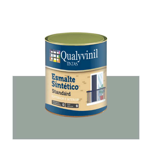 QUALYVINIL ESM BRIL STANDARD CINZA MEDIO 0,9L