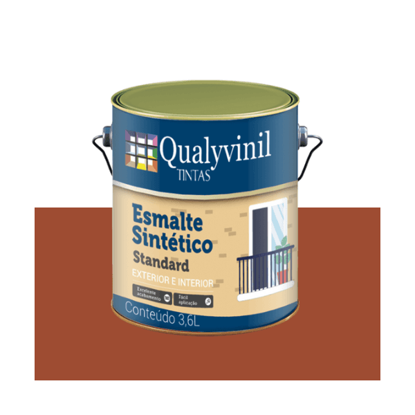 QUALYVINIL ESM BRIL STANDARD LARANJA 3,6L