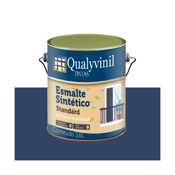 QUALYVINIL ESM BRIL STANDARD AZUL DEL REY 3,6L