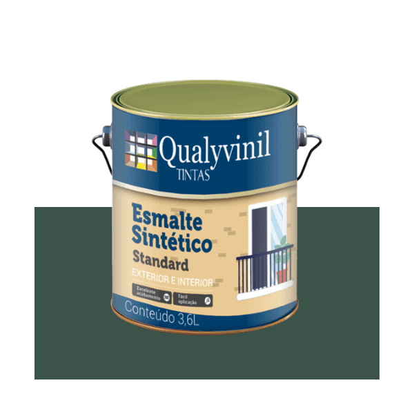 QUALYVINIL ESM BRIL STANDARD VERDE COLONIAL 3,6L