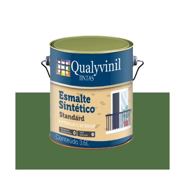 QUALYVINIL ESM BRIL STANDARD VERDE FOLHA 3,6L