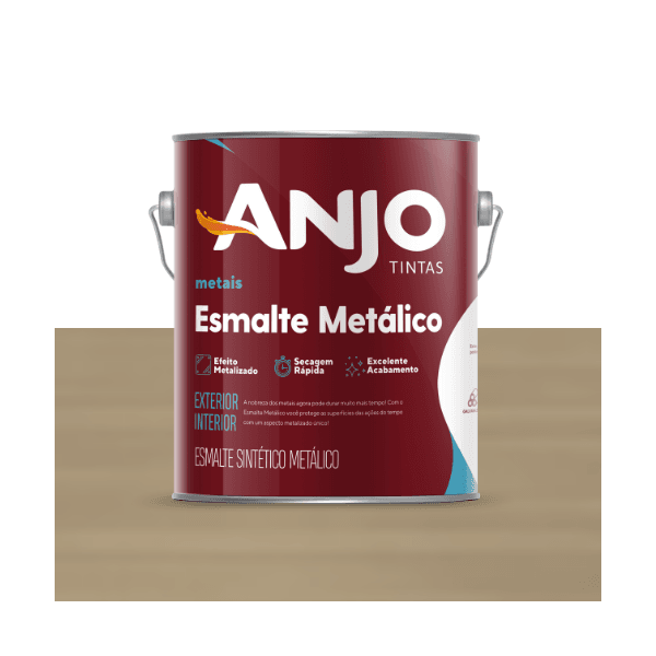 ANJO ESMALTE METALICO MARROM AVELA 3,6L