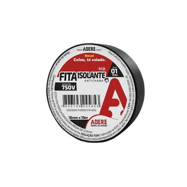FITA ISOLANTE ADERE 18MM X 10M