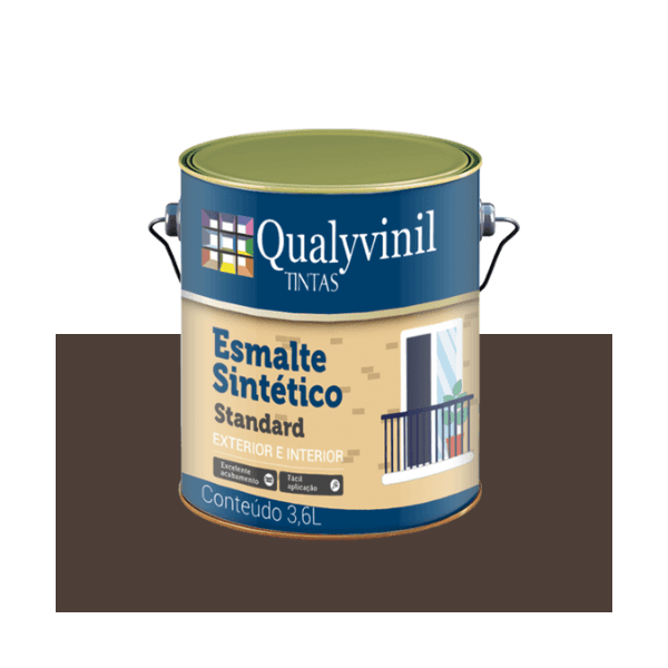 QUALYVINIL ESM BRIL STANDARD MARROM 3,6L