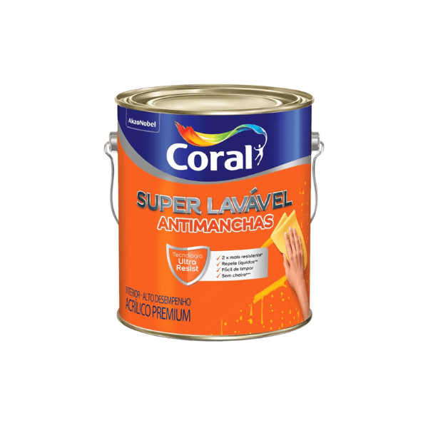 SUPER LAVAVEL BRANCO NOVA FORMULA 3,6L CORAL