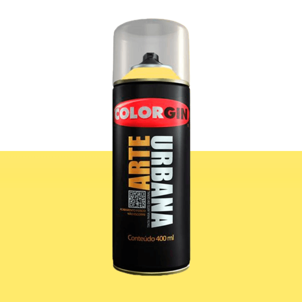 COLORGIN SPRAY ARTE URBANA AMARELO CANARIO