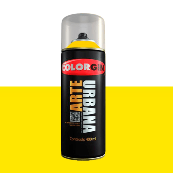 COLORGIN SPRAY ARTE URBANA AMARELO SOL