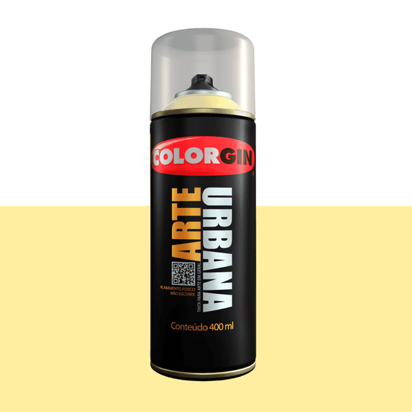 COLORGIN SPRAY ARTE URBANA AMARELO BAUNILHA