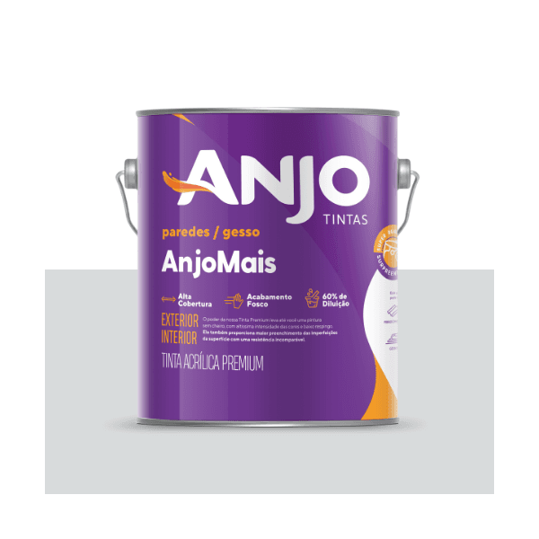ANJO+ PRATA ACRIL FOSCA PREMIUM 3,6L