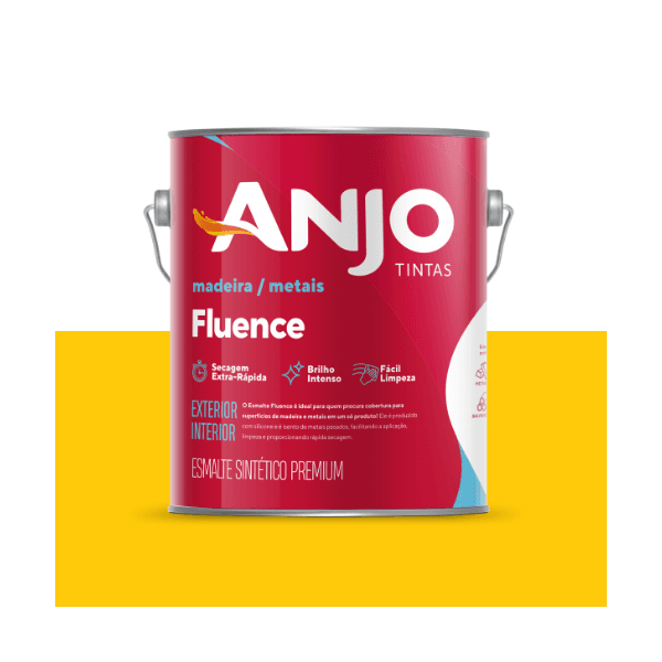 ANJO ESMALTE FLUENCE AMARELO BR 3,6L