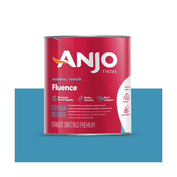 ANJO ESMALTE FLUENCE AZUL MAR BR 0,9L