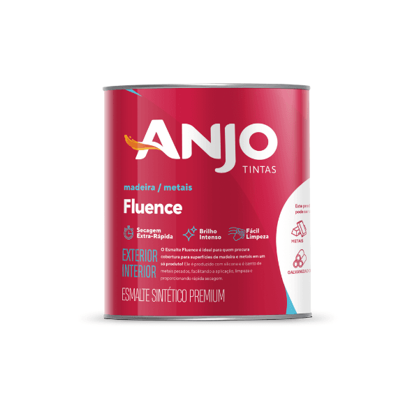 ANJO ESMALTE FLUENCE BRANCO 0,9L FOSCO