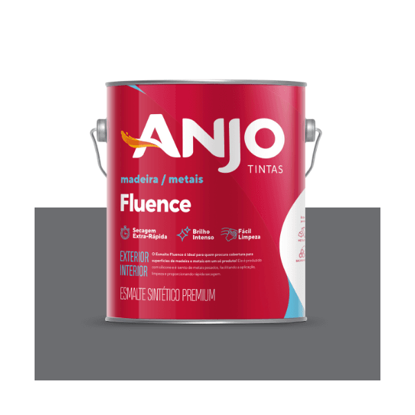 ANJO ESMALTE FLUENCE CINZA ESCURO BR 3,6L
