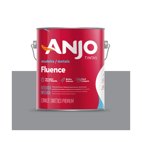 ANJO ESMALTE FLUENCE CINZA MEDIO BR 3,6L