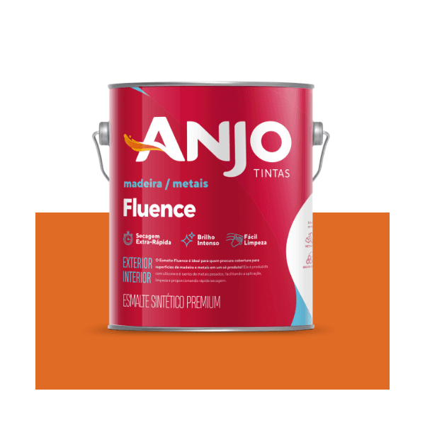ANJO ESMALTE FLUENCE LARANJA BR 3,6L