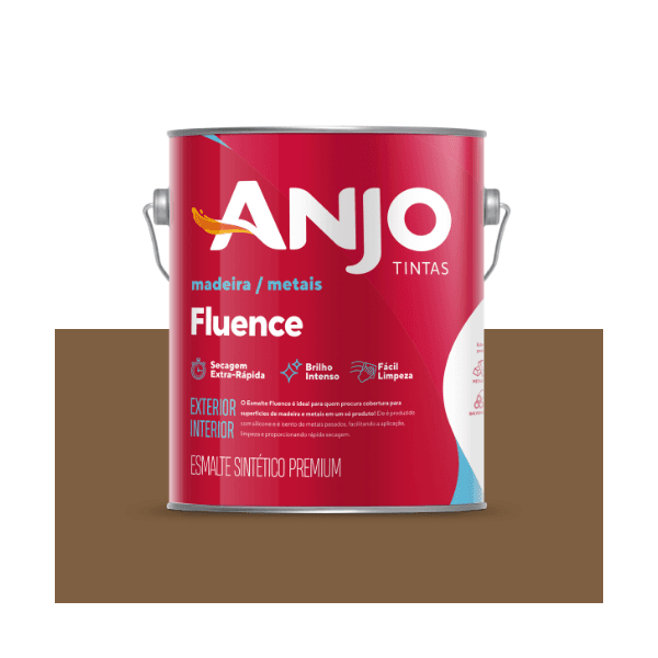 ANJO ESMALTE FLUENCE MARROM CONHAQUE BR 3,6L