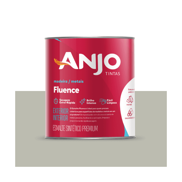 ANJO ESMALTE FLUENCE PLATINA BR 0,9L