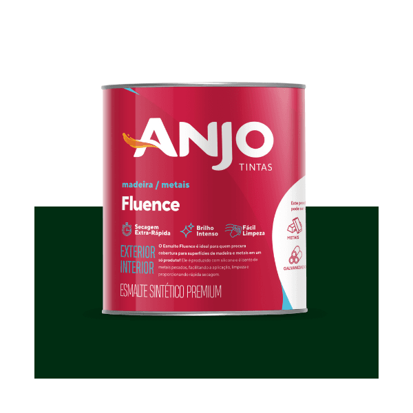ANJO ESMALTE FLUENCE VERDE COLONIAL BR 0,9L