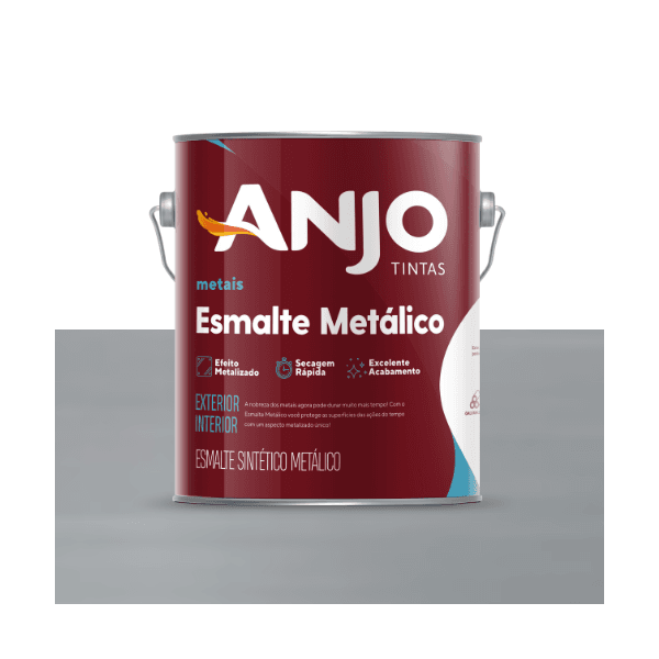 ANJO ESMALTE METALICO ALUMINIO OPALESCENTE 3,6L