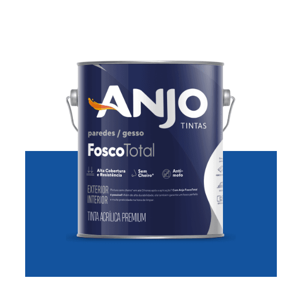 ANJO PREMIUM TOTAL FOSCO AZUL PROFUNDO 3,6L
