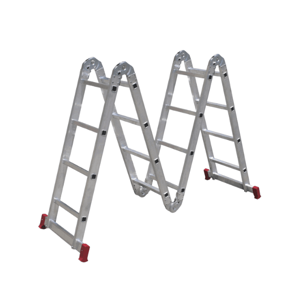 ESCADA ARTICULADA 13 EM 1 ALUMINIO 4X4 DEGRAUS BOTAFOGO ESC0293