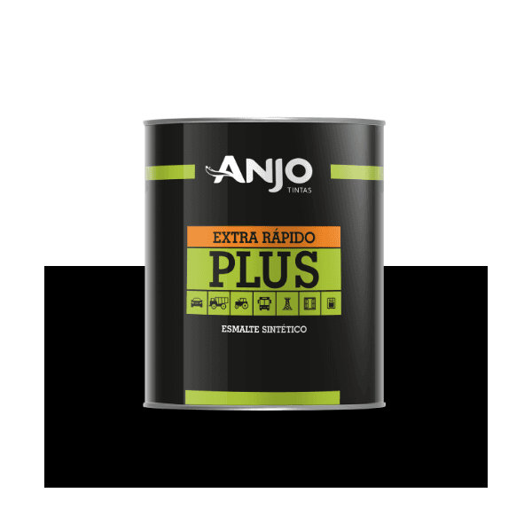 ANJO SINTETICO PLUS PRETO FOSCO 0,9L