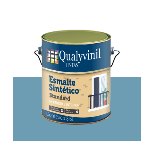 QUALYVINIL ESM BRIL STANDARD AZUL MAR 3,6L