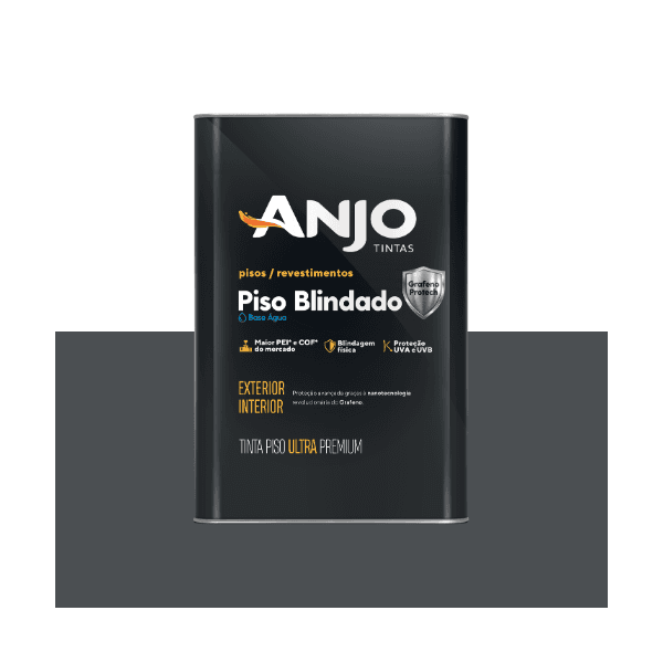 ANJO PISO. BLINDADO CINZA CHUMBO 16L