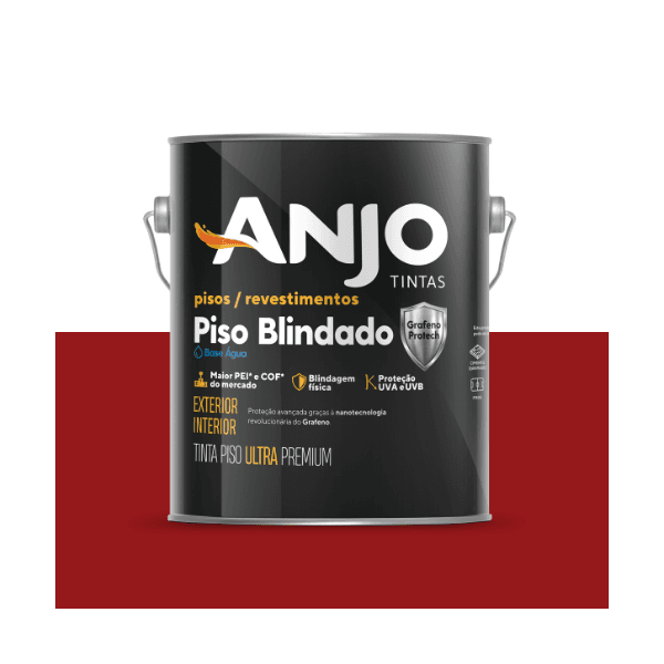 ANJO PISO. BLINDADO VERMELHO SEGURANCA 3,6L