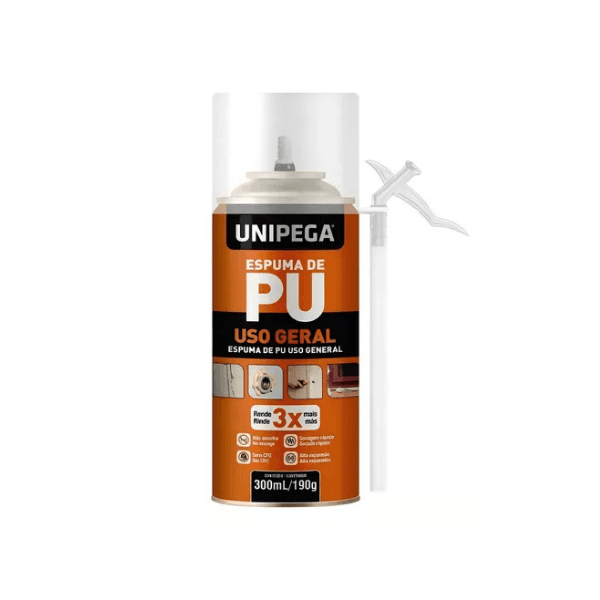 ESPUMA PU EXPANSIVA 300ML UNIPEGA