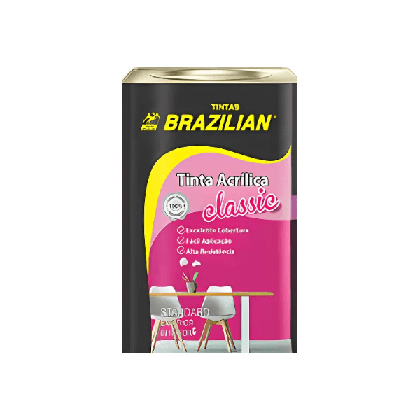 BRAZILIAN TINTA ACRILICA CLASSIC BRANCO 18L