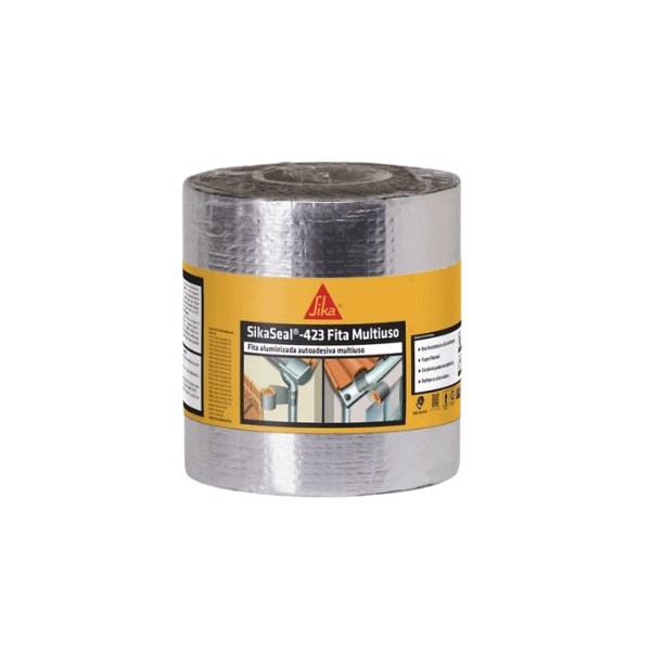 FITA ALUMINIO SIKASEAL-423 15CM X 10M