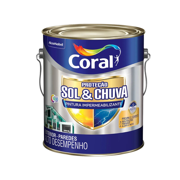 SOL E CHUVA EMBORRACHADA BRANCO CORAL 3,6L