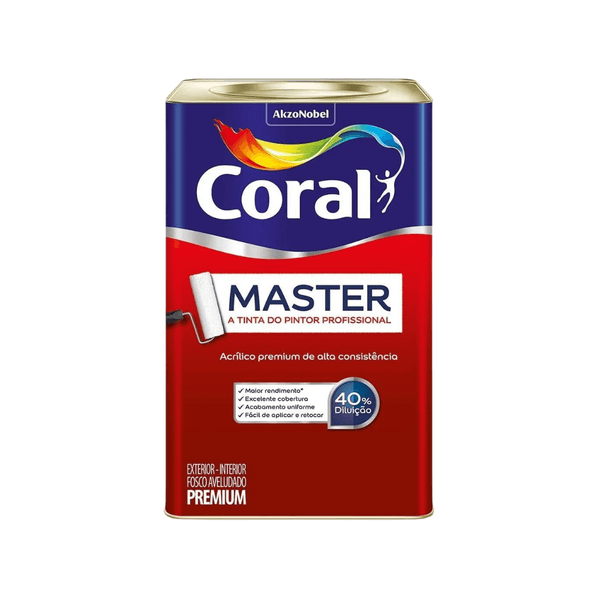 CORAL MASTER PREMIUM BRANCO 18L