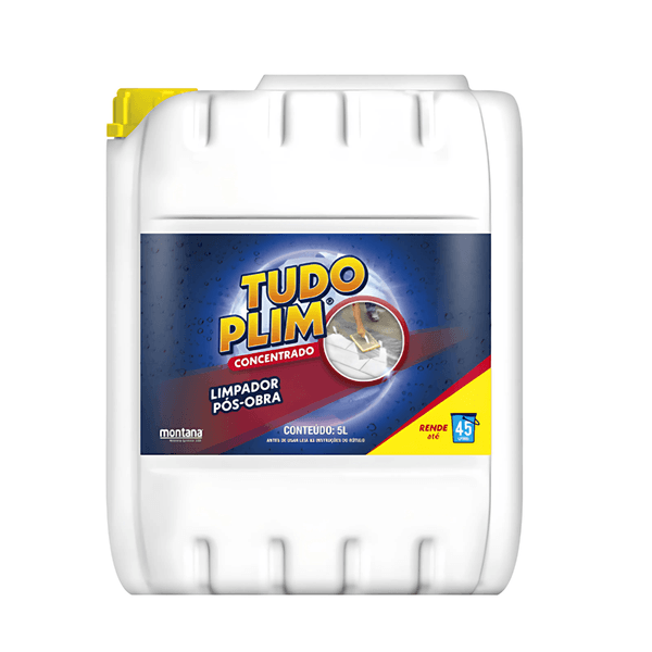 TUDO PLIM LIMPADOR PÓS OBRA 5L MONTANA