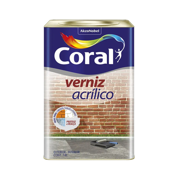 VERNIZ ACRÍLICO CORAL 18L